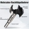 Vearter 55 mm Forstner Drill, Multi-tooth Wood Drill Bit Made