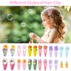 24pcs Girls Snap Hair Clips, Non-Slip Kids Hair Barrettes Colourful