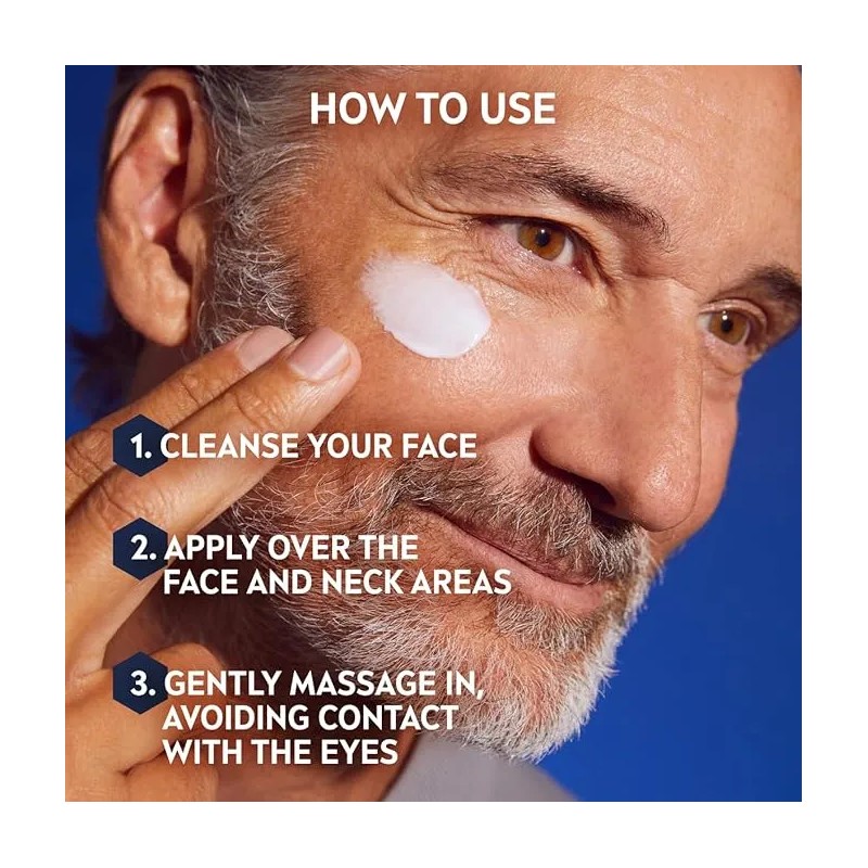 Nivea Men, Gel Hidratante Para Cara Anti-edad Hyaluron 50ml