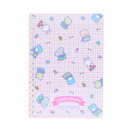 Sunstar Stationery S2642620 Sanrio Character Notebook, Ring Notebook, B6, Retro Sanrio Characters Cheerful Cham
