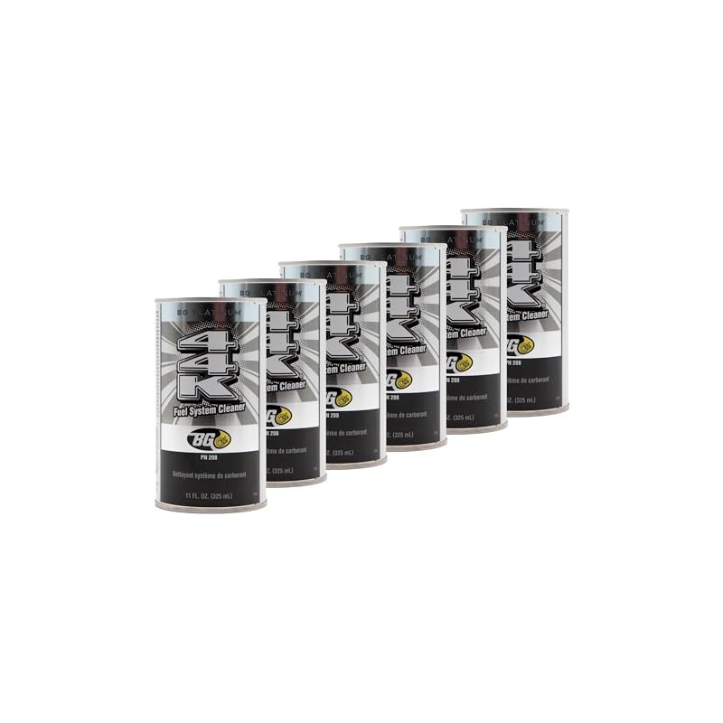 BG 44K Fuel System Cleaner Power Enhancer (Qty 6) 11oz