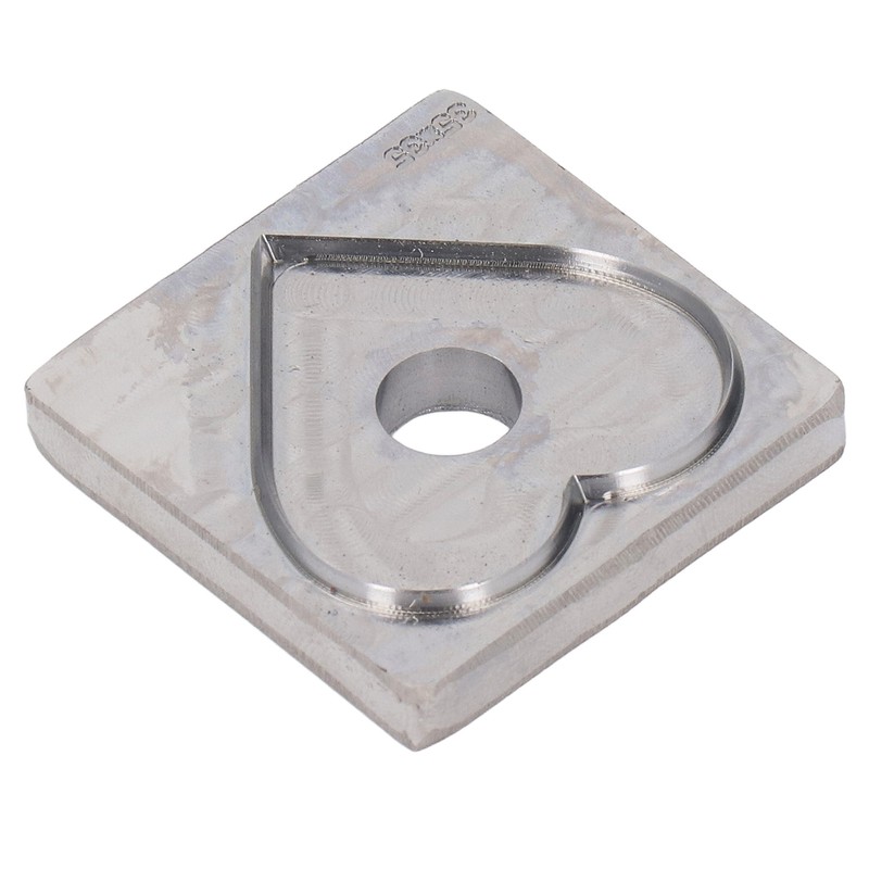Heart Shape Cutting Die Alloy Steel Clean Cutting Surface Leather