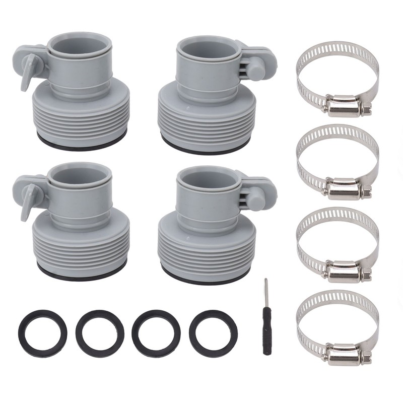 Type B Hose Adapter with Collar Replacement for Intex FIT