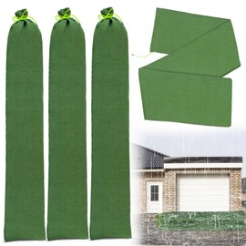 UVVRUR Sandbags Flood Protection Sandbag Suitable for Flood Protection Pack of 4 Reusable Sandbags with Tie Strap for Flooding Rain Water Control Flood Barrier