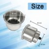 Stainless Steel Cup Holder with Drainage Outside Diameter 4" Inner