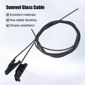 FL3Z16502C22 Sunroof Glass Cable for 2015-2020 Ford F150 F250 F350 F450 Ford Expedition for 2018-2020 Lincoln Navigator Sliding Skylight Glass Wire Sunroof Repair Kit