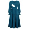 CzzzyL Women Nursing Dresses for Breastfeeding Scoop Neck Casual Put