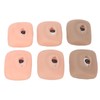 3 Pairs 3D Fake Eye Practice Skin Silicone Microblading Eyebrow