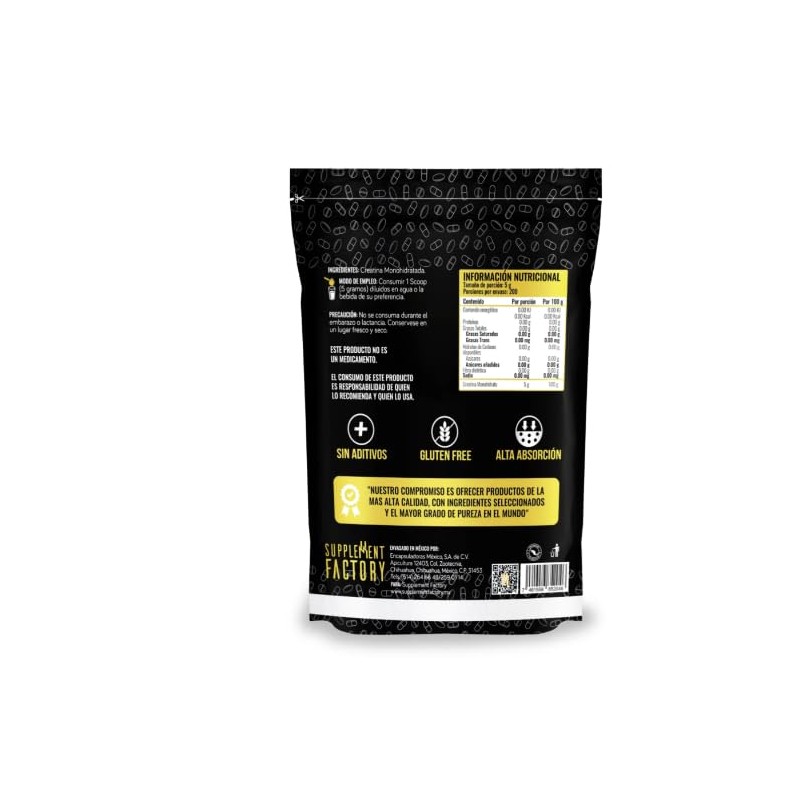Natsa Creatina Monohidrato En Polvo Alta Absorción1Kg