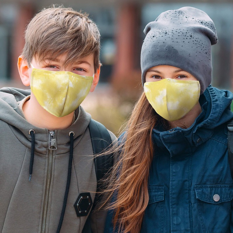 Weddingstar 3-Ply Kid's Washable Cloth Face Mask Reusable and Adjustable