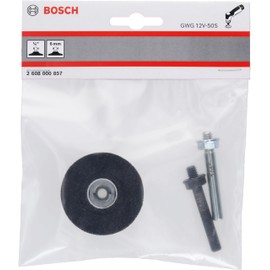 Bosch 1 x Support Plate with R-Type Attachment (Diameter 50 mm, Professional Accessories Angle Grinder)