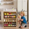 2-Tier Stackable Can Rack Organizer for Pantry Shelf, Extra-Long Can