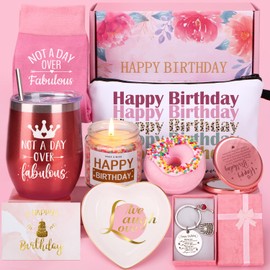 Birthday Gifts for Women, Birthday Gifts for Her, Happy Birthday Pamper Gifts for Women Friend, Mum,Sister, Gifts for Women Birthday Unique, Happy Birthday Hampers for Women, Ladies Birthday Presents
