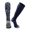 TCK Digital Camo OTC Socks (Navy, Small)