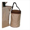 5 Piece Tote Set Cream/Chocolate
