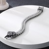Klapgo Gothic Stainless Steel Retro Eagle Bracelet for Men and