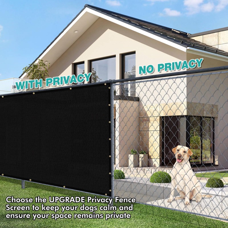 UPGRADE 0 6' X 2 5' Customized Privacy Fence Screen