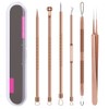 Pimple Popper Tool Kit, 6 Pcs Blackhead Remover Acne Needle