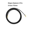 HysiPrui 2pcs Original Anti-Slip Drive Belt Rubber 2GT-6 mm X
