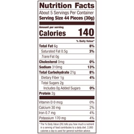 Goldfish Crisps Spicy Dill Pickle Flavored Baked Chip Crackers, 6.25 Oz Bag