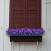 12 Bundles Artificial Lavender Fake Flowers Outdoor UV Resistant Plants