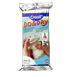 Ceramic Clay, White, 500 g