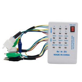 Hogurin Brushless MotorTester, 24V 36V 48V 60V 72V E-Bike Tester Electric Car Scooter Controller Tester for Teste Motor Coil (Color:White)