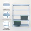 Design Ideas MeshWorks, 5-Tier Steel Shelving Rack, 440lb Capacity Per