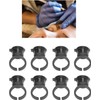 100 vasos desechables con anillo para tinta de tatuaje con