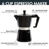 Primula Classic Stovetop Espresso and Coffee Maker, Moka Pot for