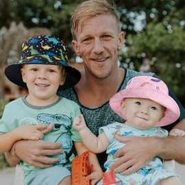 Baby Boy Girl Sun Hat,Adjustable Toddler Kids UPF 50+ Sun Protective Wide Brim Sun Hat,Beach Hat for Girl Boy 6-24 Months