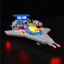 GEAMENT LED Light Kit Compatible with Galaxy Explorer - Lighting Set for Creator 10497 Model (Building Set Not Included)