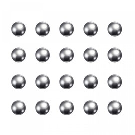 sourcing map 100pcs 9.5mm Carbon Steel Bearing Balls Precision Polished
