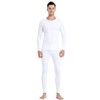 PISIQI Ropa Interior térmica para Hombre, con Forro Polar Ultra