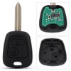 2 Buttons Car Remote Key Fob 433MHz ID46 for Citroen