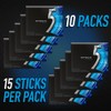 5 Gum "5 GUM Peppermint Cobalt – Sugar-Free Chewing Gum,