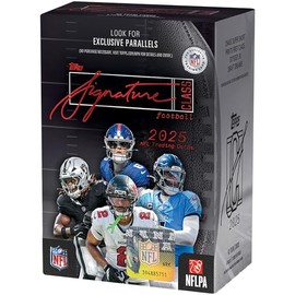 2025 Topps Signature Class Football - Sellado de fábrica - Caja de valor