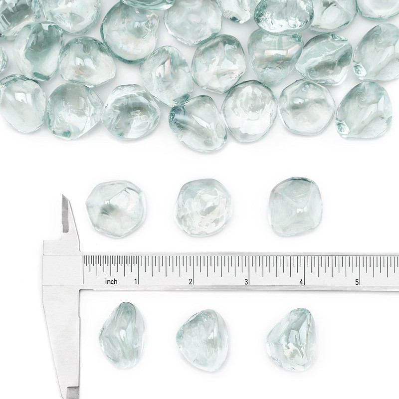 Stanbroil 10-Pound Fire Glass Diamonds - 1/2 inch Luster Fire