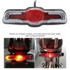 Electric Bicycle Rear Light 5LEDs ABS 36V/48V/60V for Hub Motor