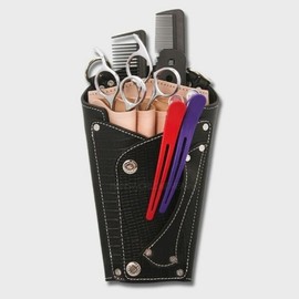 Hairdressing Scissors House Beauty Salon Belt Pouch Haircut Scissors Case BK (WC9C114) / 미용 가위집 미용실 벨트 파우치 이발 가위 케이스 BK (WC9C114)