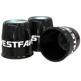 Practical set - 3 x Westfalia Protective Caps for Trailer Coupling, Tow Ball Cap, Universal