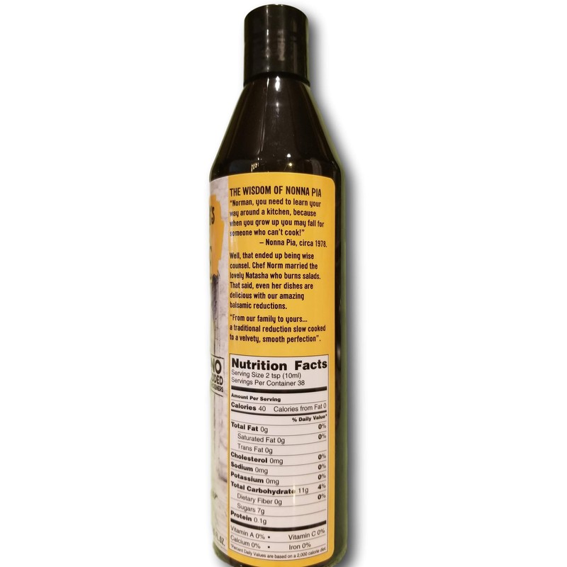 Nonna Pia's Classic Balsamic Glaze, 12.85 Ounce (Pack of 2)