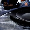 Dinnerware Sets for 6, LaGlint 18 Pieces Opal Glass Plates