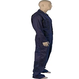6X LARGE FLAME RESISTANT NAVY COVERALL