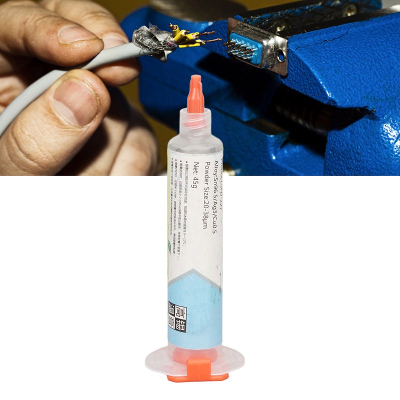 Tin Solder Paste Sn96.5 Ag3 Cu0.5 High Temperature Strong Adhesion