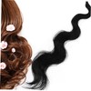 Healeved Wavy Synthetic Hair Extensions for Women Natural Texture Curly