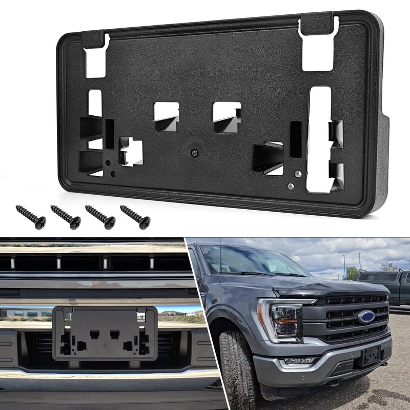 TOP-MAX License Plate Frame Compatible with 2021-2023 Ford F150 2.7L