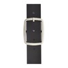 MUSTANG Women's Genuine Leather Belt, black