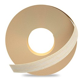 GSCIT Club Oak Edge Banding, 1/2 inch x 25ft roll of Veneer Edge Banding -Pre-glued Flexible, Real Wood Tape Banding for Cabinet Repair Furniture Restoration