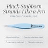 Tweezer Guru Ingrown Hair Tweezers - Pointed Precision Tweezers for